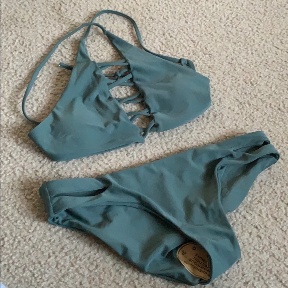 New with tags. Sage green/gray